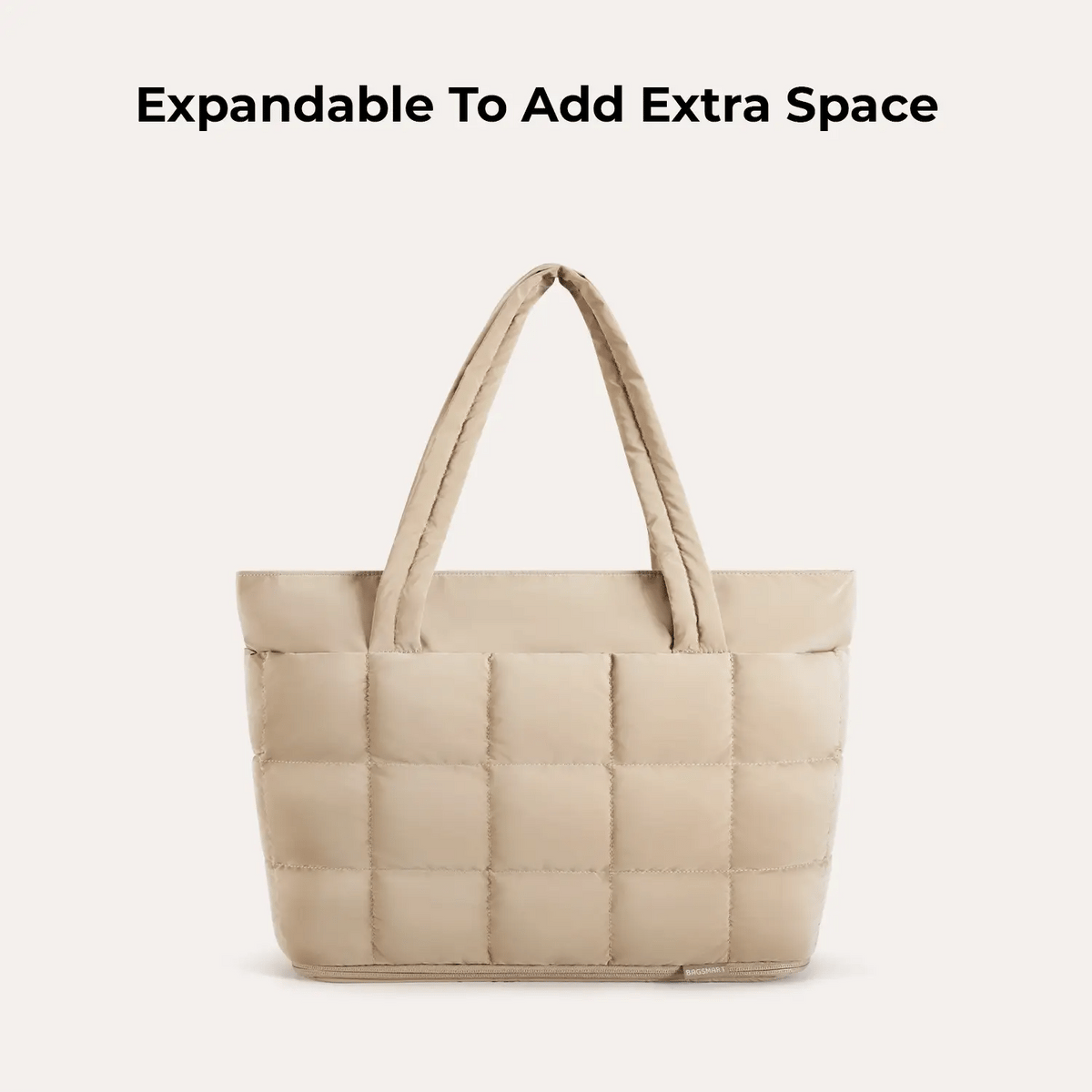 Bubble 22L-28L Expandable Puffer Travel Tote Bag