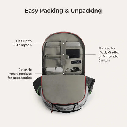 Focus 15.6" Laptop Backpack