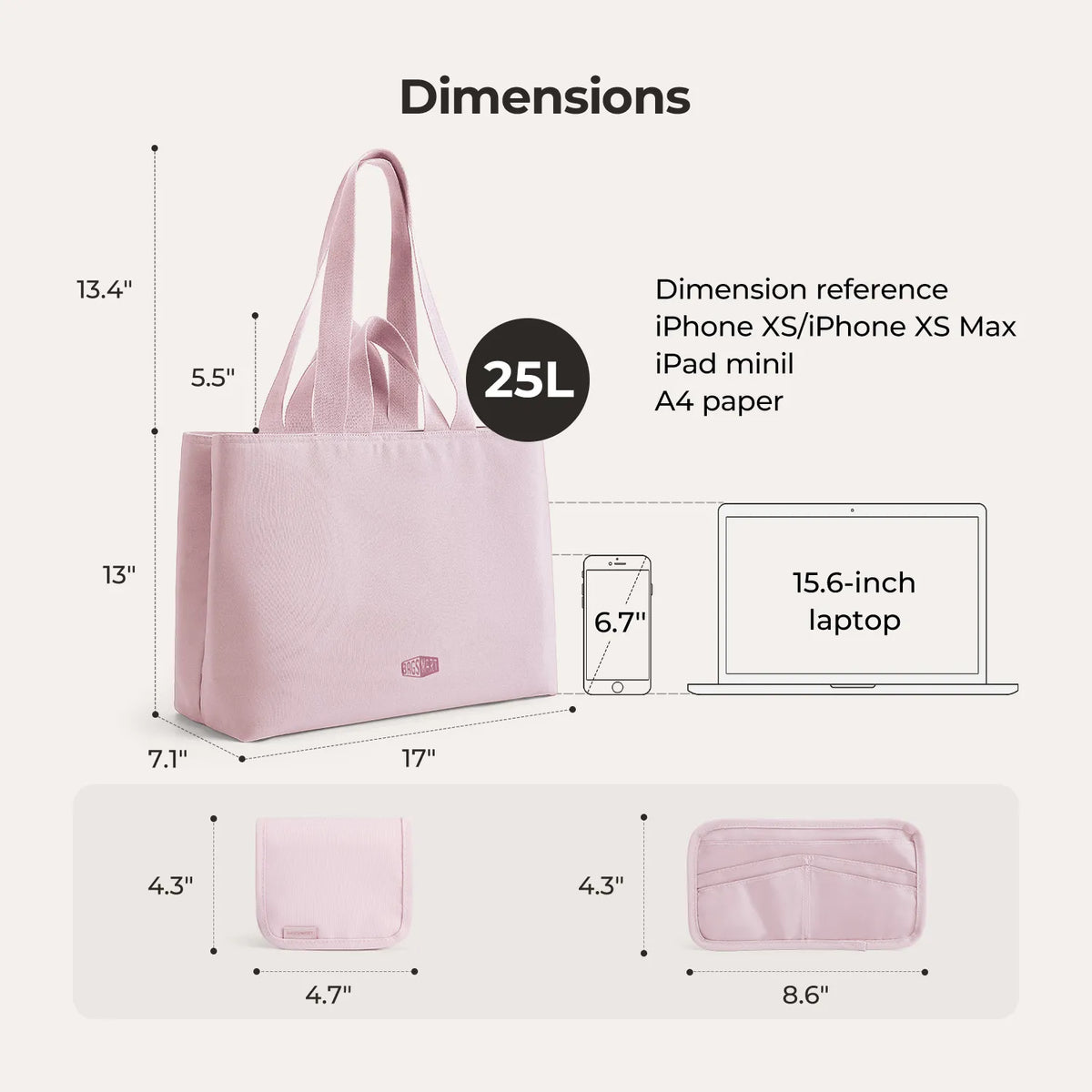 Halo 25L Work Tote