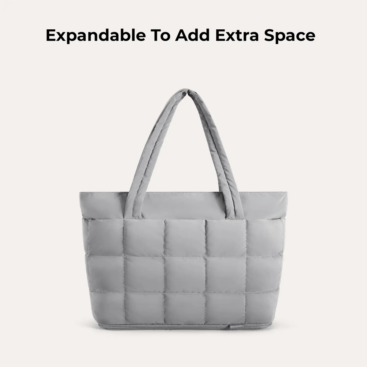 Bubble 22L-28L Expandable Puffer Travel Tote Bag
