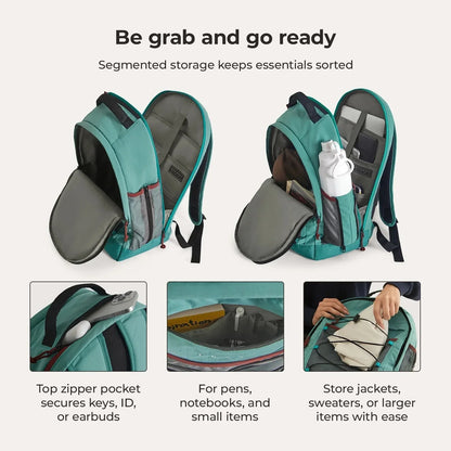 Focus 15.6" Laptop Backpack